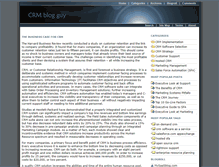 Tablet Screenshot of crmblogguy.com